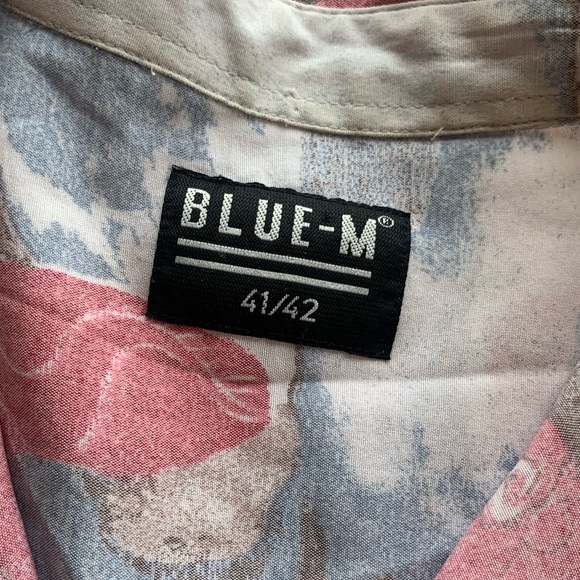 Vintage Patterned Lightweight Button Up T Shirt - Picture 5 of 7